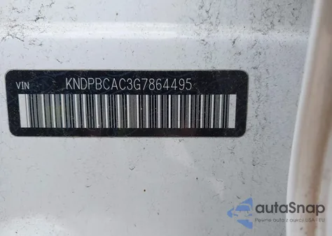 2016 Kia Sportage Lx from USA, damaged, VIN KNDPBCAC3G7864495